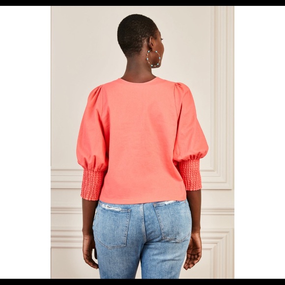 Two-Way Puff Sleeve Top - Picture 2 of 8